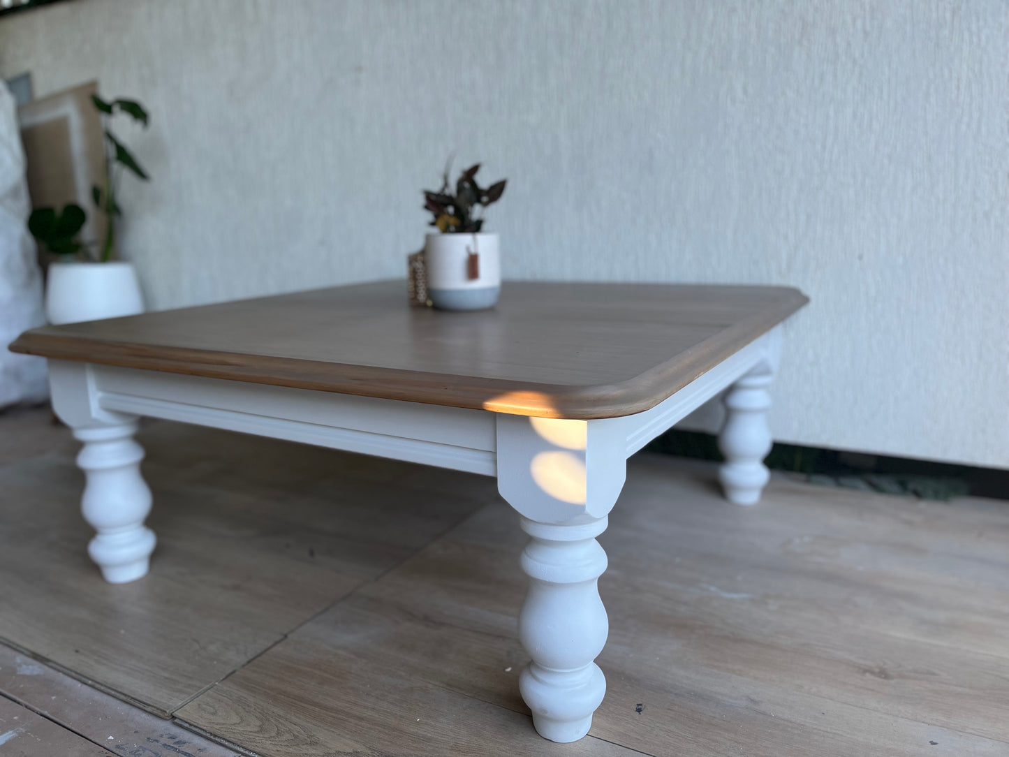 Refinished Hamptons Style Coffee Table