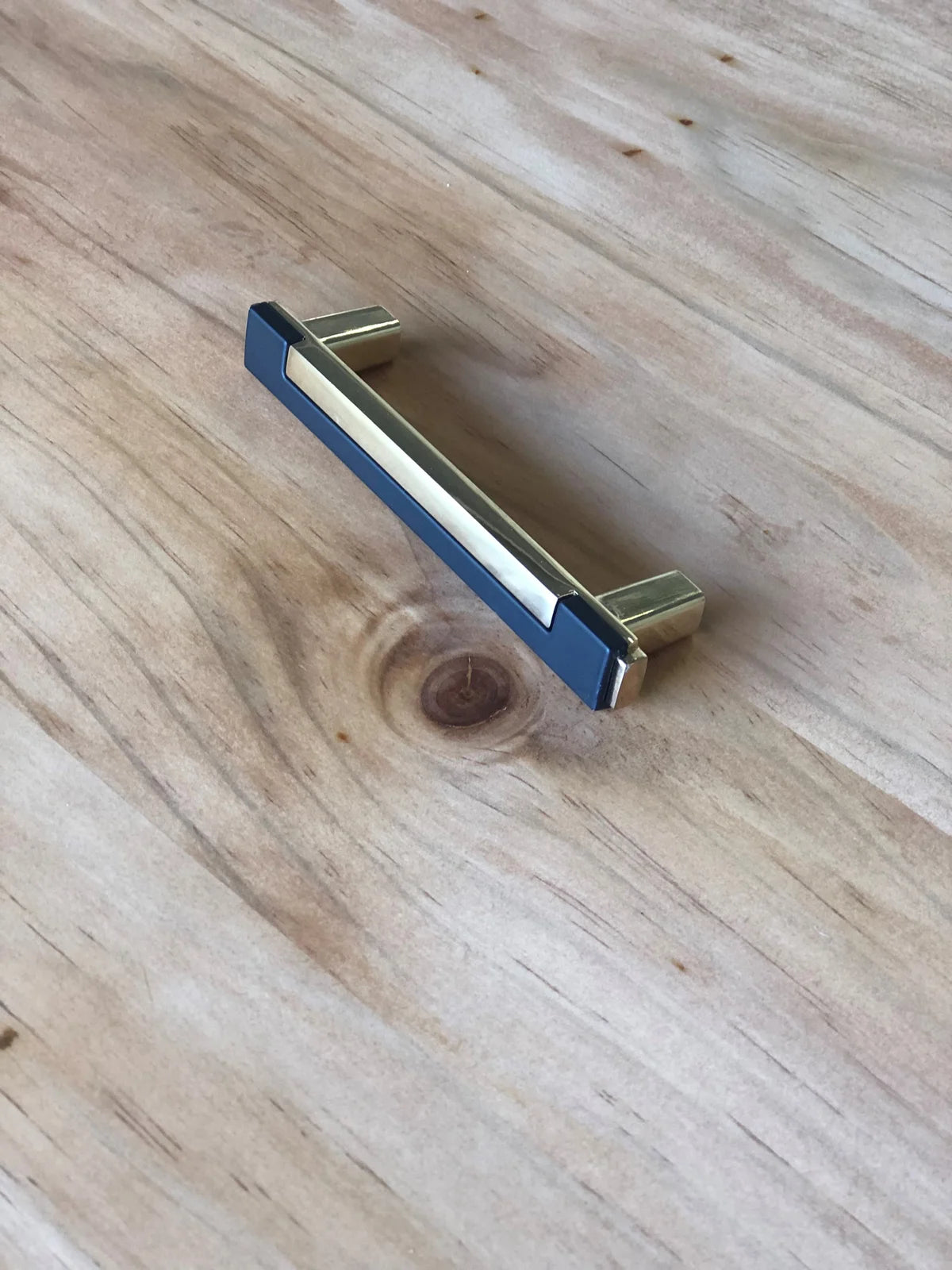 Black & Gold Long Handle